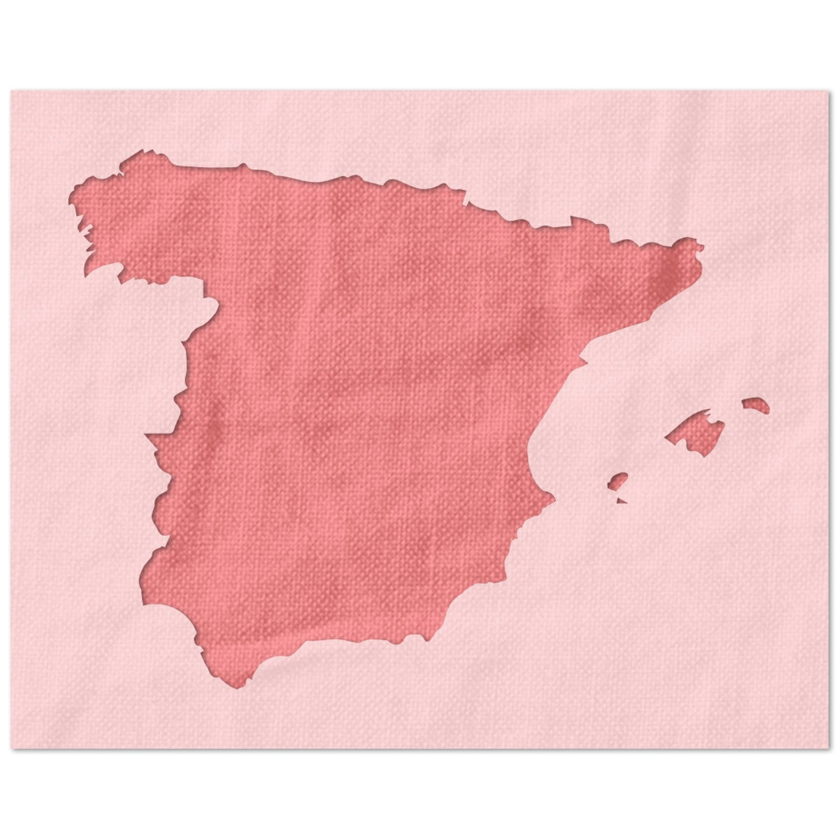 Spain Stencil
