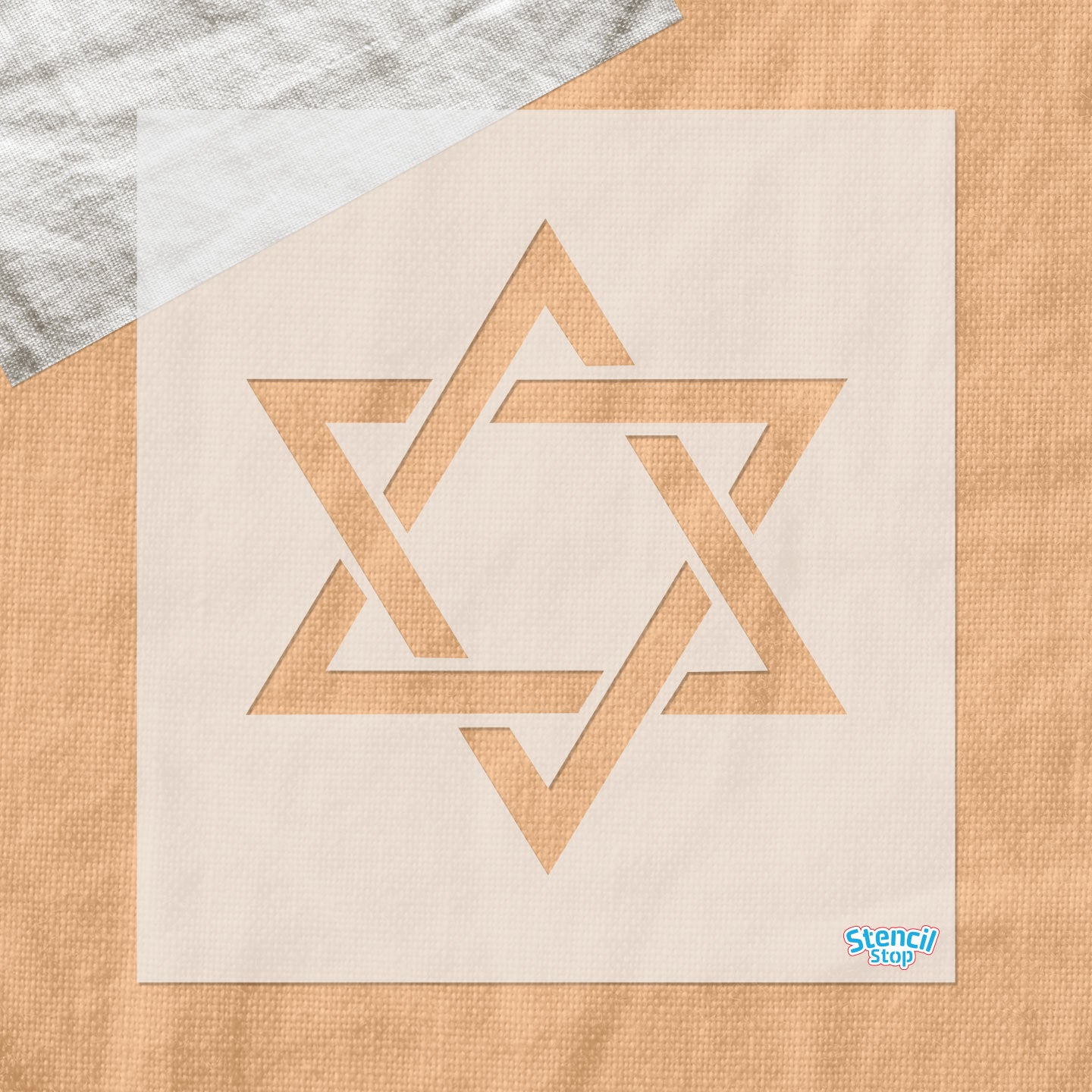 Star of David Stencil