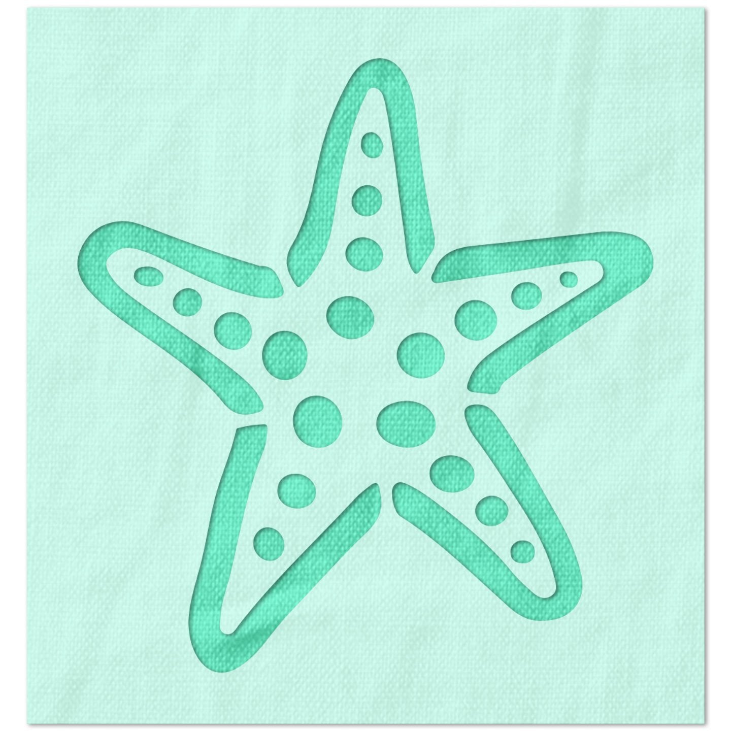 Starfish Stencil