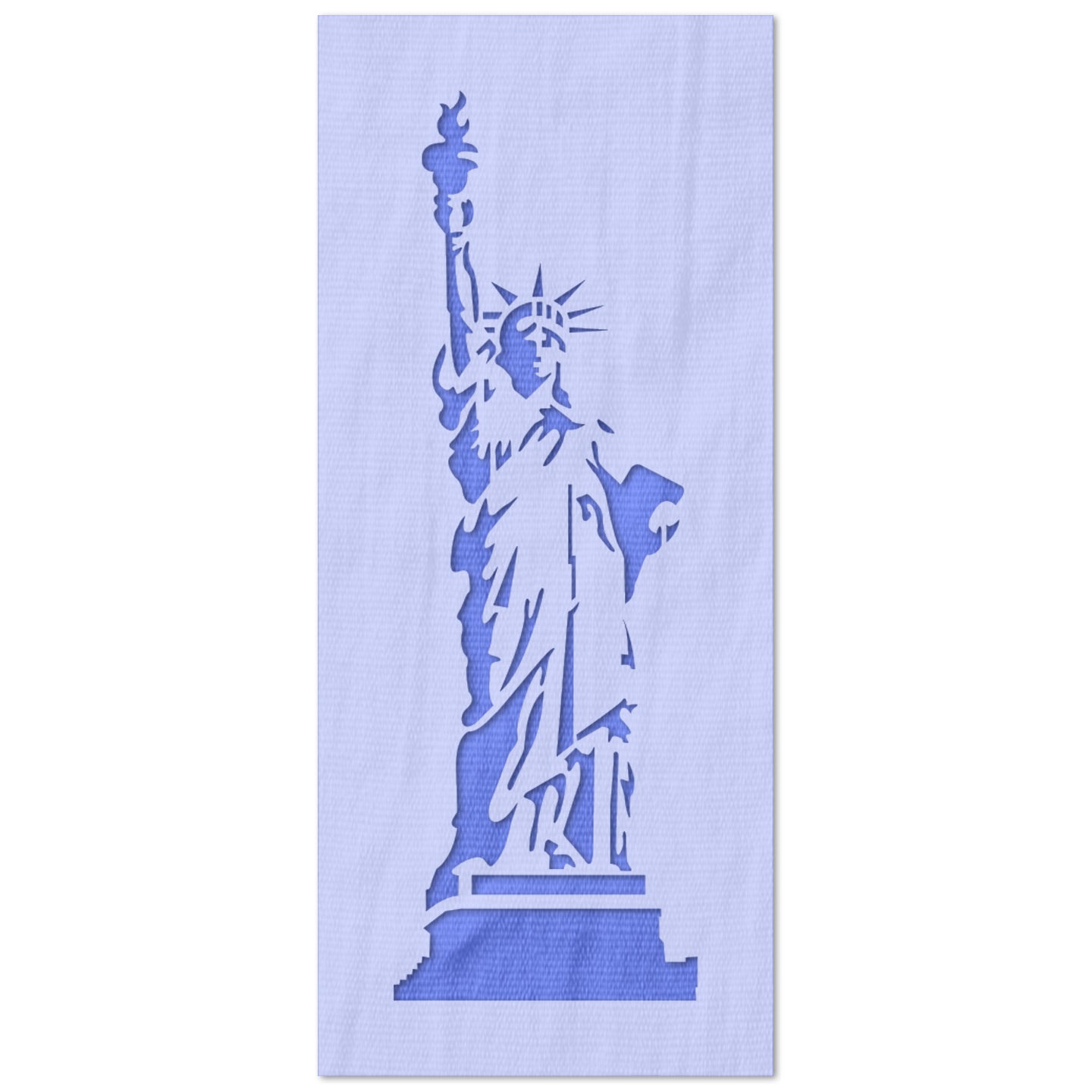 Statue of Liberty Detailed Stencil