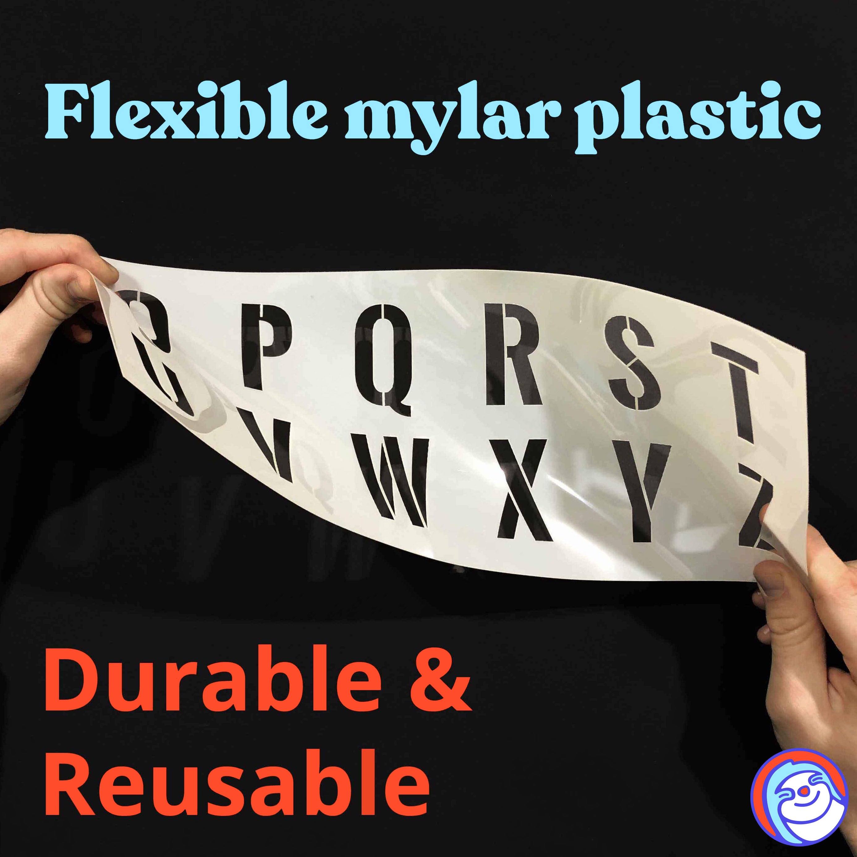 Custom STENCILS Letters, Numbers, Signs, Logos, Images, Mylar stencils,  Reliable 