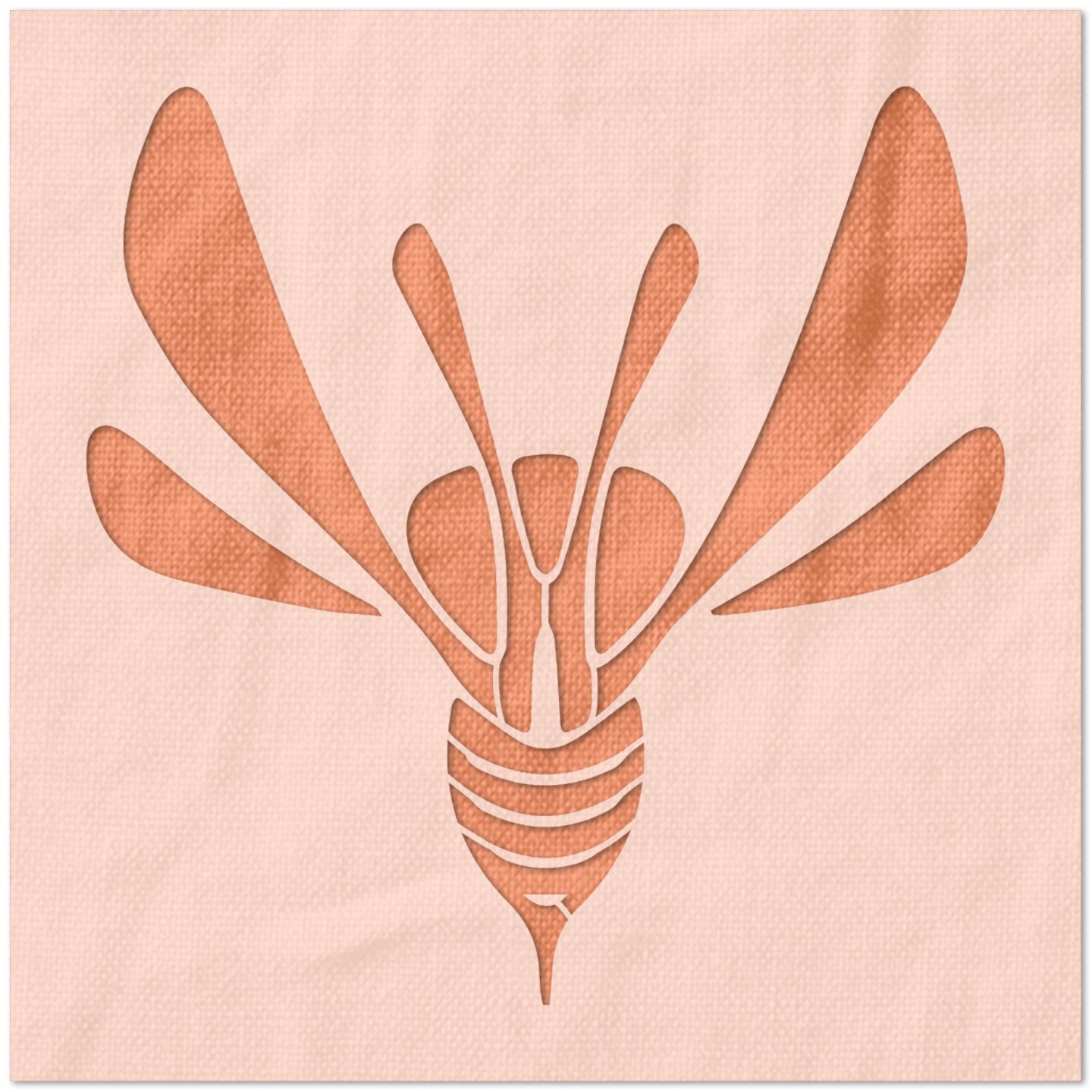 Stinging Wasp Stencil