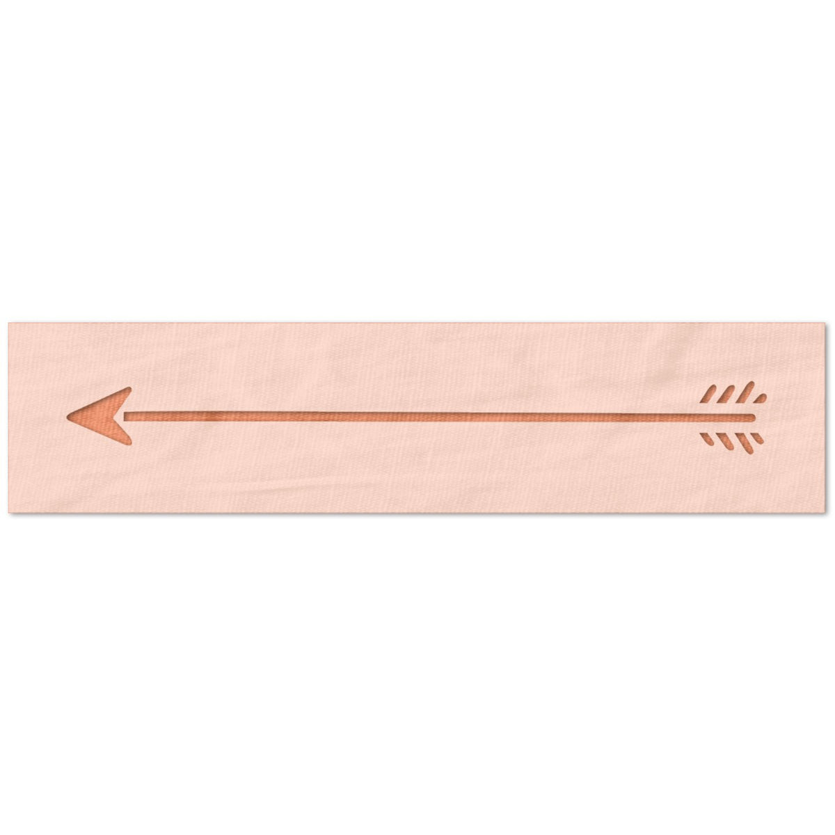 Striking Arrow Stencil