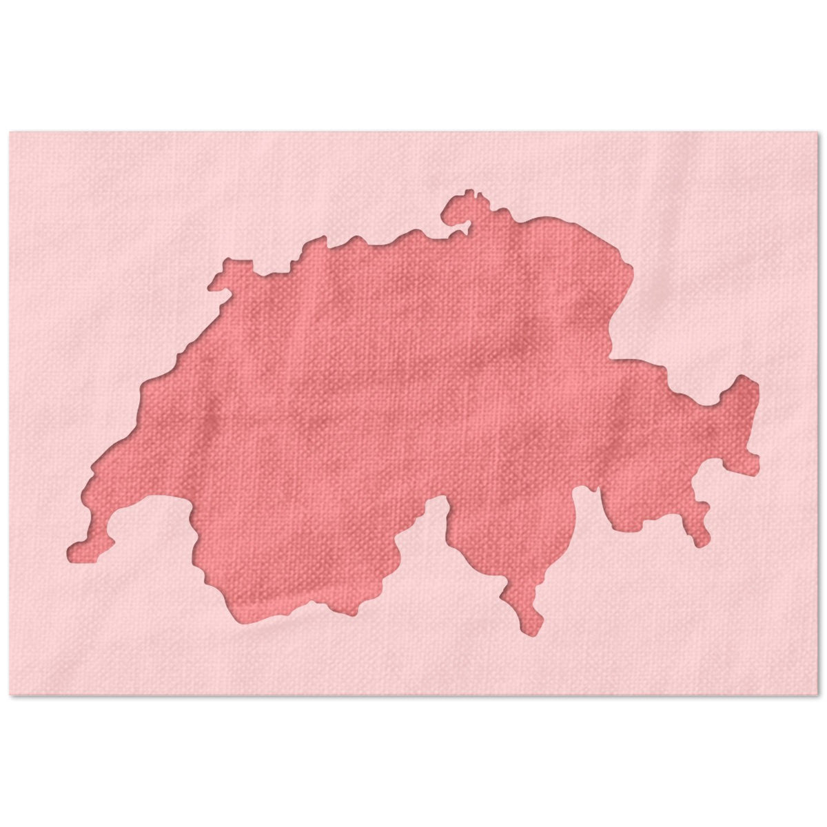 Switzerland Stencil