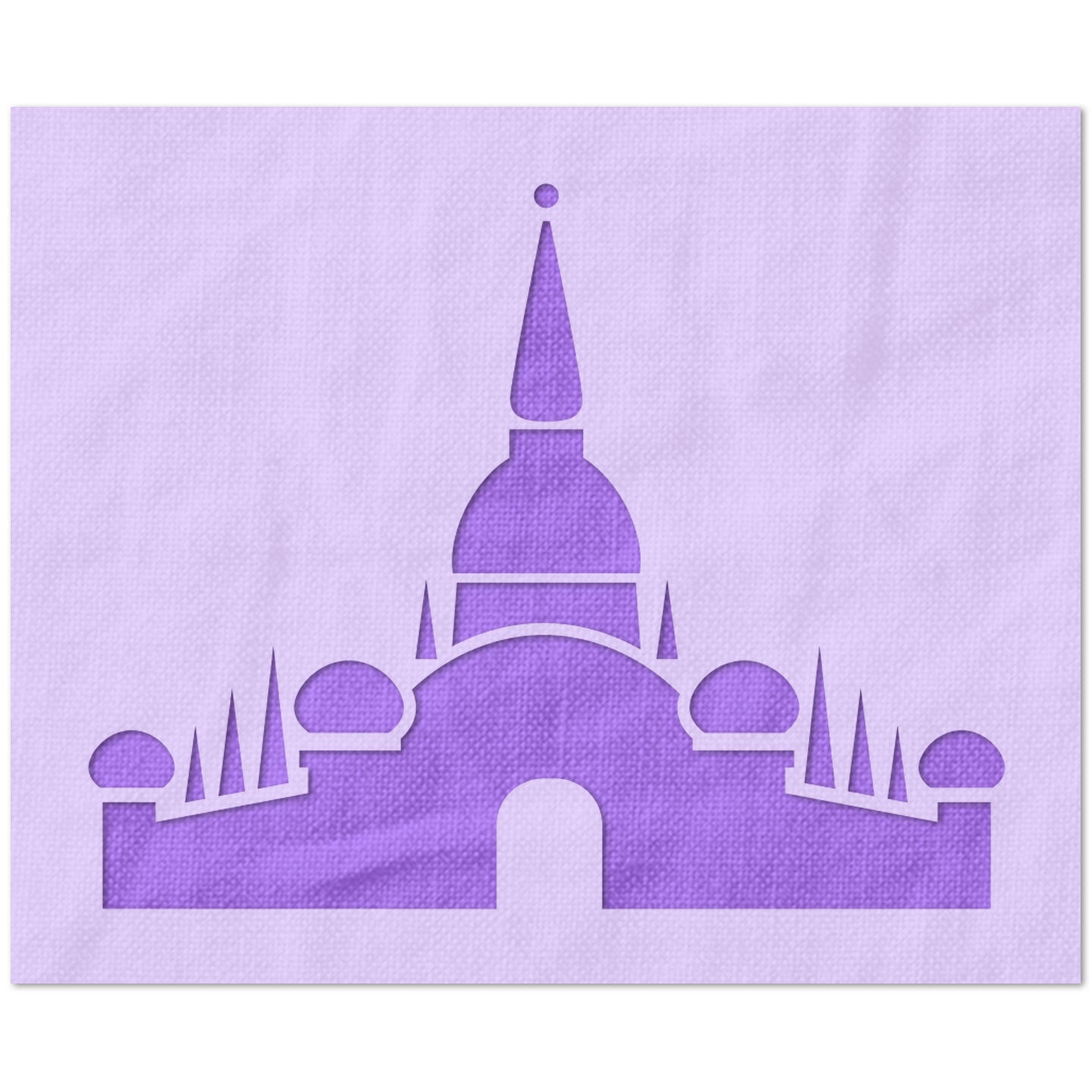 Temple Stencil