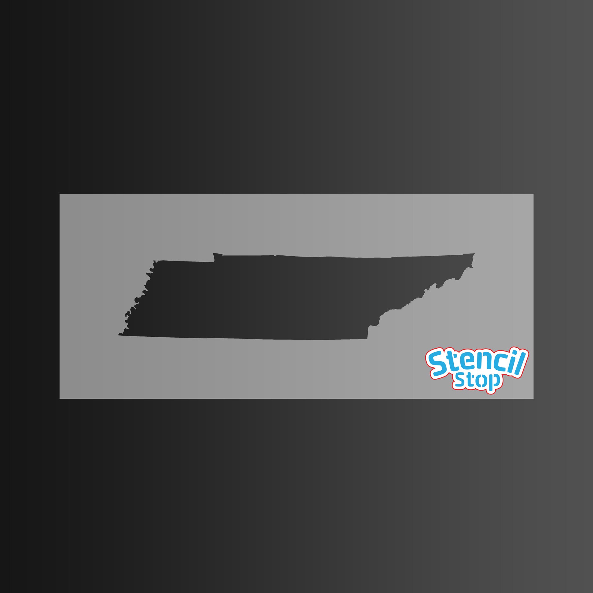 State of Tennessee Shape Stencil