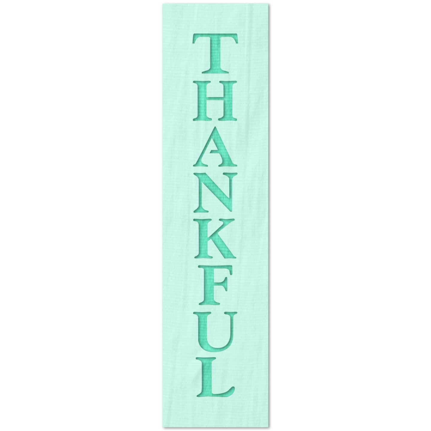 Thankful Vertical Stencil