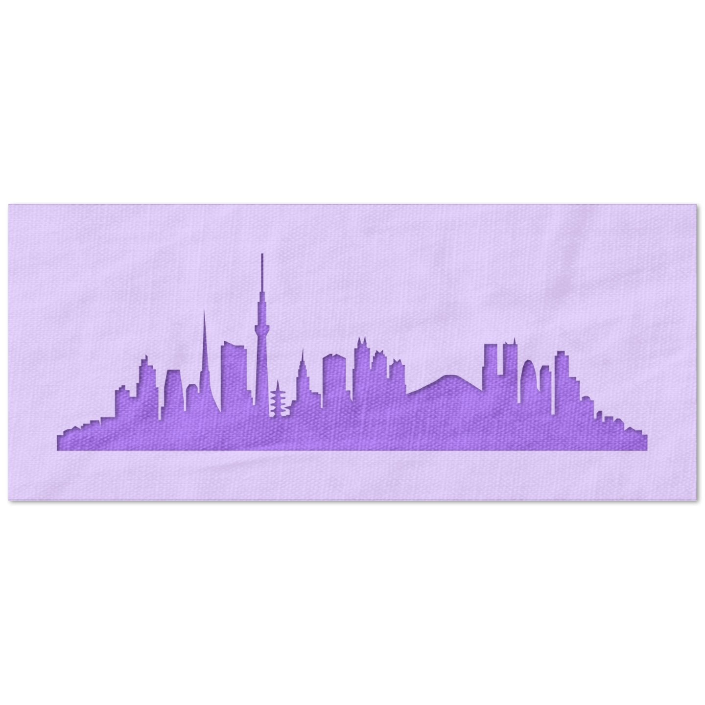Tokyo Skyline Stencil