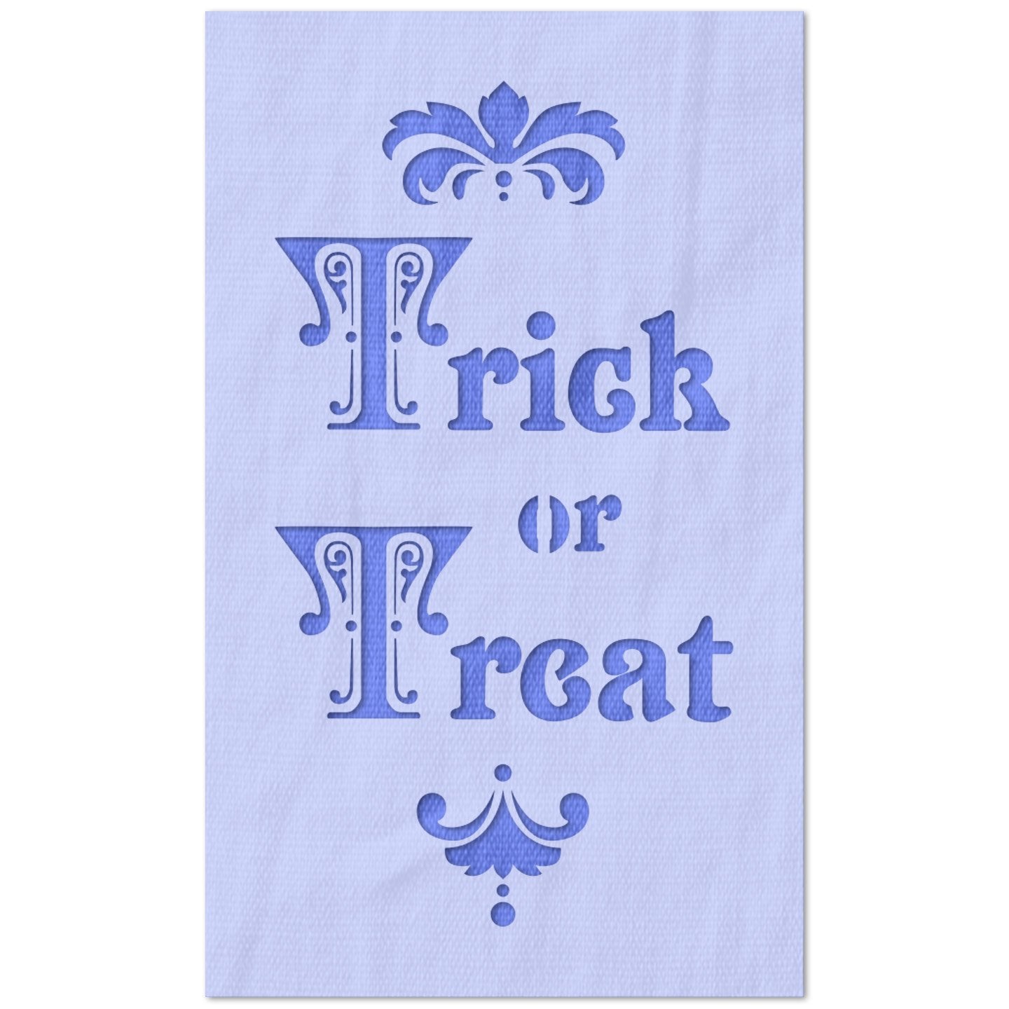 Trick or Treat Sign Stencil