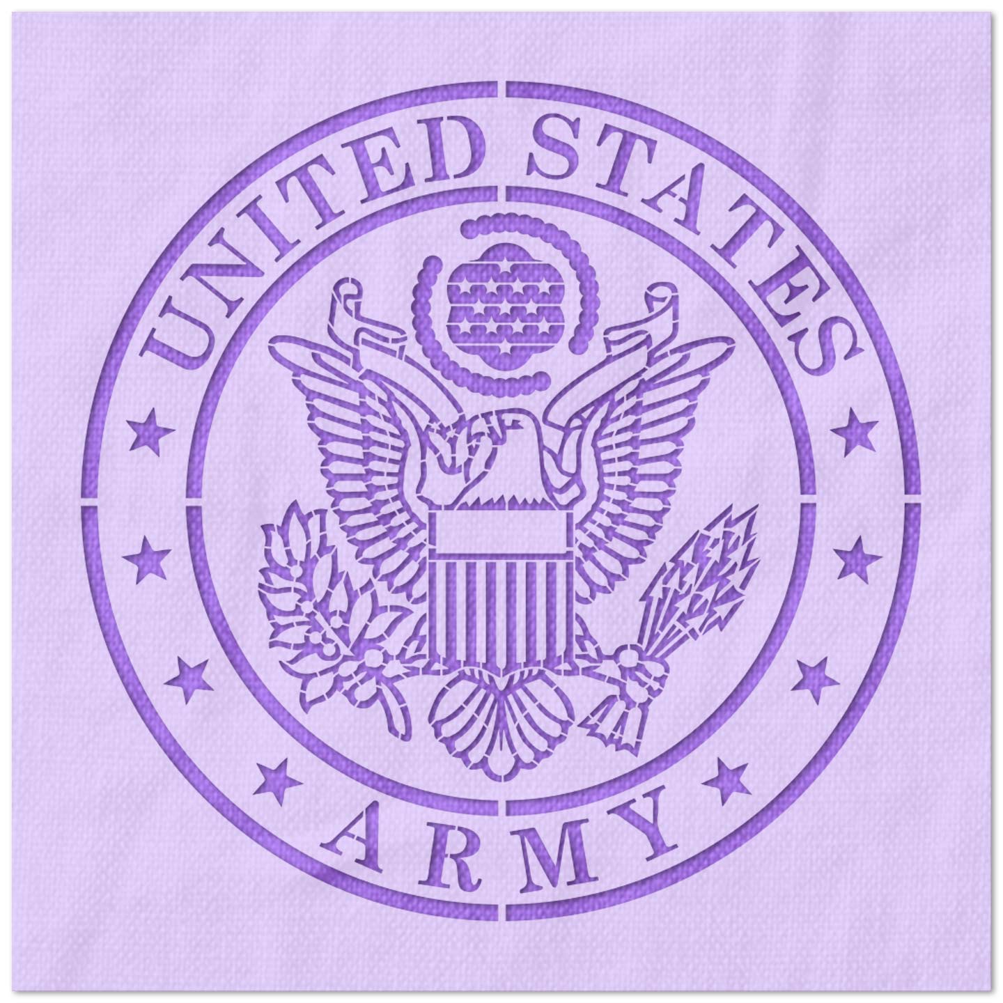 United States Army Seal Stencil