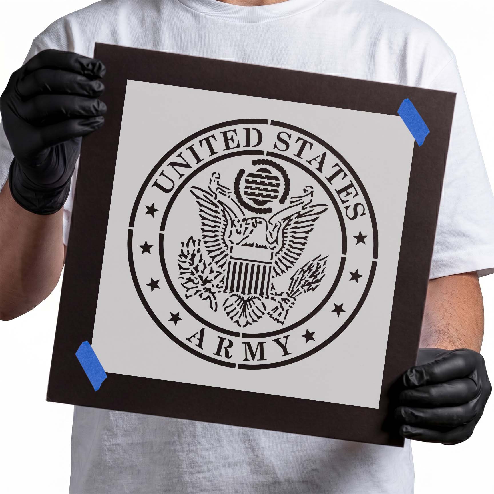 United States Army Seal Stencil