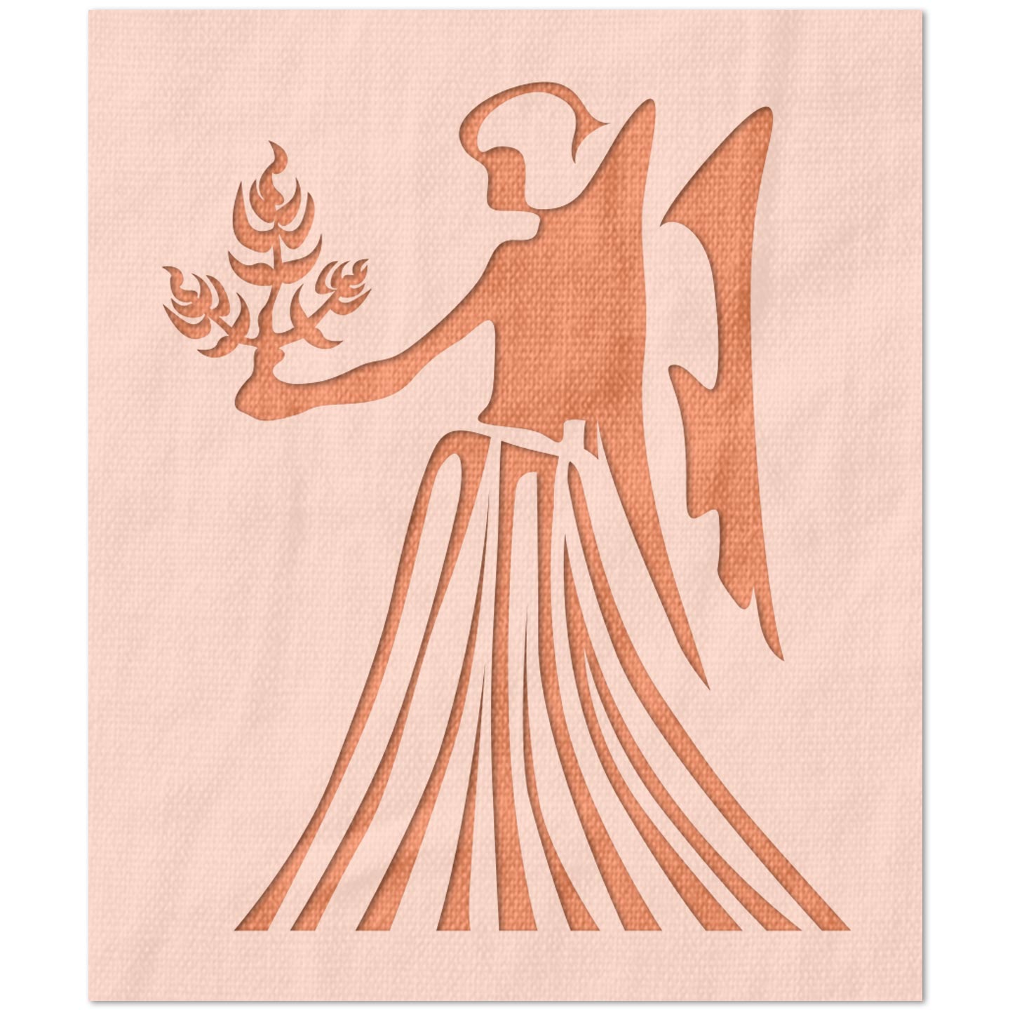 Virgo Stencil
