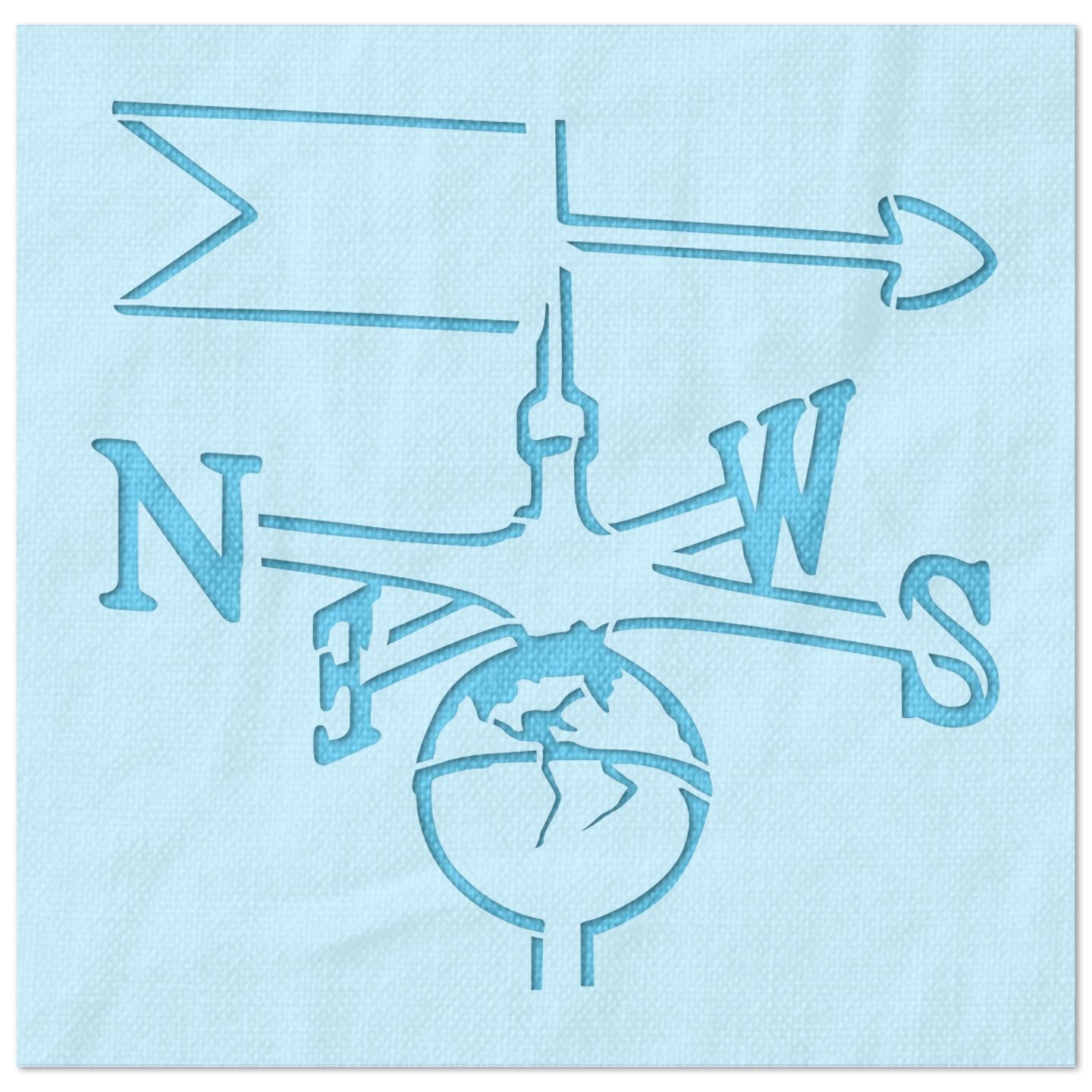 Weathervane Stencil