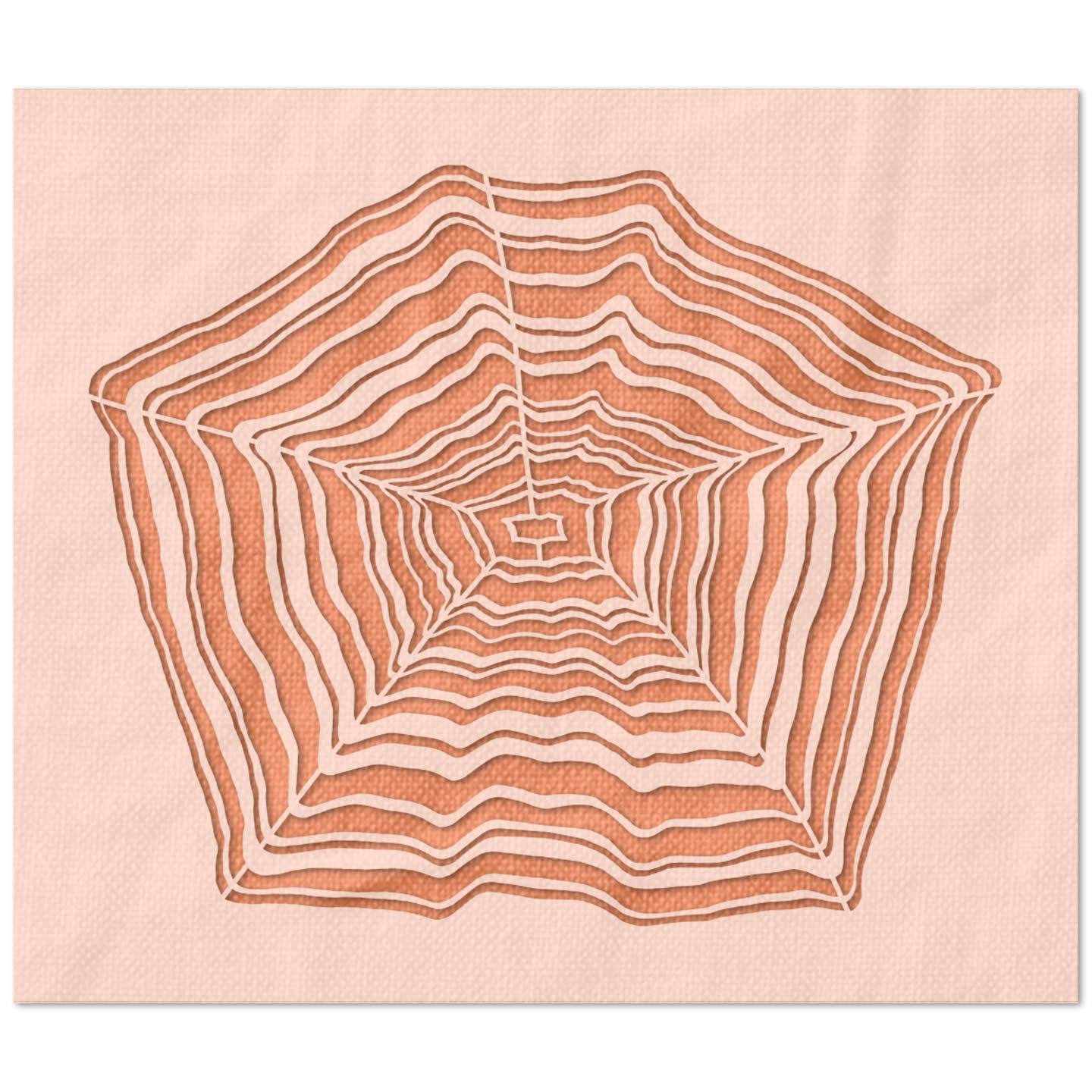 Wood Pattern Stencil