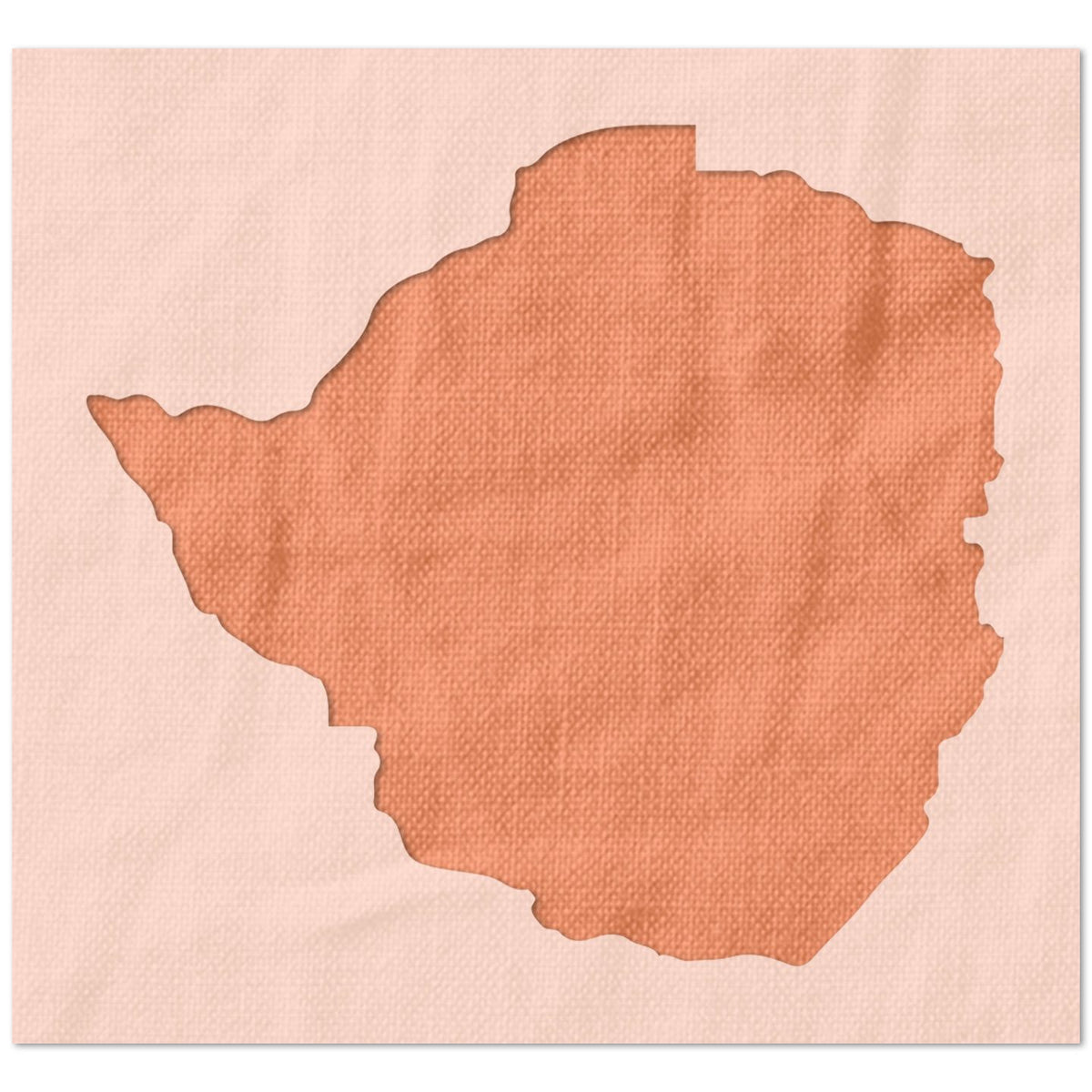 Zimbabwe Stencil